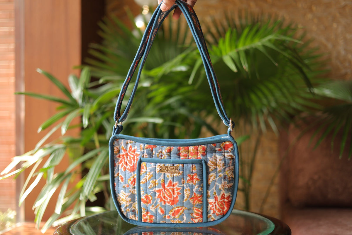 Kesariya Aasman Gen-Z Bag — detail