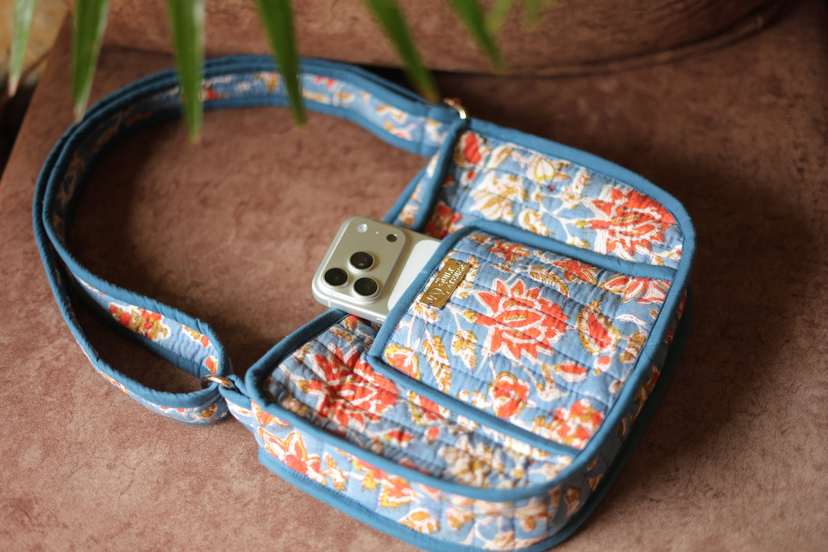 Kesariya Aasman Gen-Z Bag — detail