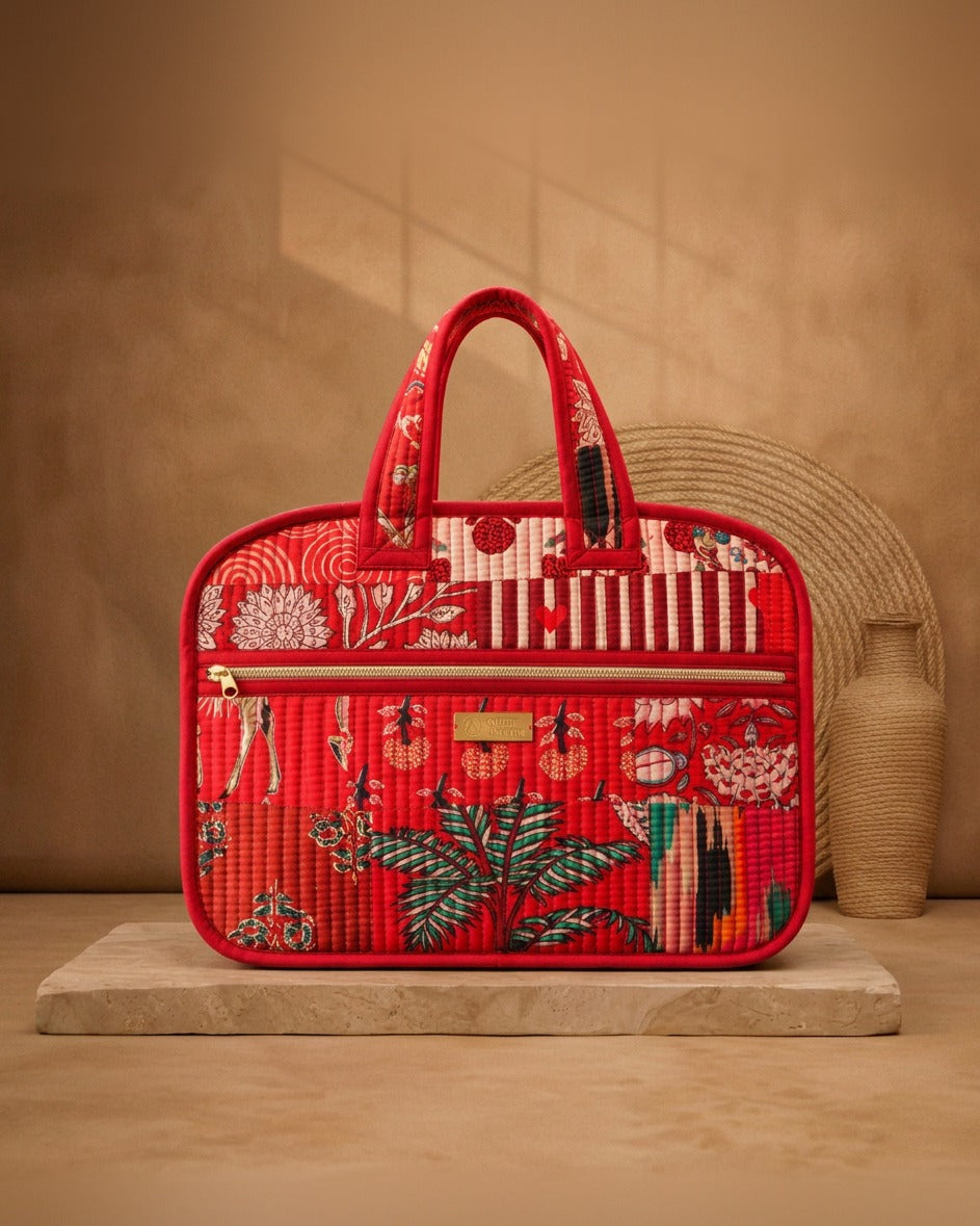 Surkh Safar Laptop Bag — studio photo