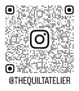 Instagram QR code for @thequiltatelier